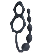 Load image into Gallery viewer, Vedo Scorpio C Ring &amp; Anal Chain - Just Black