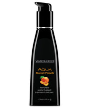 Load image into Gallery viewer, Wicked Sensual Care Waterbased Lubricant - 4 Oz Sweet Peach