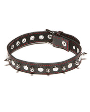 Load image into Gallery viewer, Xplay Spiked Collar - Black