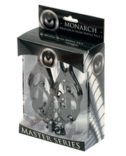 Load image into Gallery viewer, Master Series Monarch Noir Nipple Vice