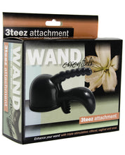 Load image into Gallery viewer, Wand Essentials 3 Teez Wand Attch. - Black