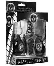 Load image into Gallery viewer, Master Series Pyramids Nipple Amplifier Bulbs W-o Rings - Black