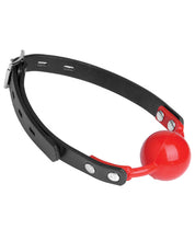 Load image into Gallery viewer, Master Series The Hush Gag Comfort Ball Gag - Red