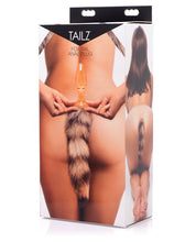 Load image into Gallery viewer, Tailz Fox Tail Glass Anal Plug