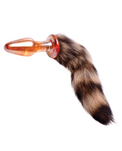 Load image into Gallery viewer, Tailz Fox Tail Glass Anal Plug