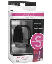 Load image into Gallery viewer, Wand Essentials Strap Cap Wand Harness For Dildos - Black