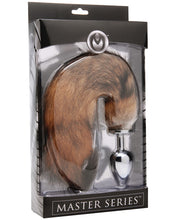 Load image into Gallery viewer, Master Series Untamed Fox Tail Anal Plug Xl