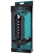 Load image into Gallery viewer, Master Series Prostatic Play Quest Slim Prostate Vibe - Black