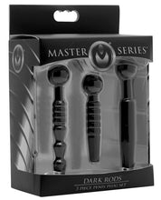 Load image into Gallery viewer, Master Series 3 Pc Dark Rods - Black