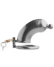 Load image into Gallery viewer, Master Series Armor Chastity Cage &amp; Removable Urethral Insert