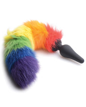 Load image into Gallery viewer, Tailz Rainbow Tail Anal Plug