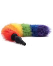 Load image into Gallery viewer, Tailz Rainbow Tail Anal Plug