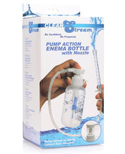 Load image into Gallery viewer, Cleanstream Pump Action Enema Bottle W-nozzle