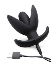 Load image into Gallery viewer, Master Series Sprouted 10x Silicone Vibrating Anal Plug