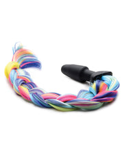 Load image into Gallery viewer, Tailz Rainbow Pony Tail Anal Plug