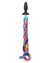 Load image into Gallery viewer, Tailz Rainbow Pony Tail Anal Plug
