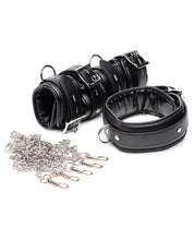 Load image into Gallery viewer, Strict Slave Pu Leather Shackles