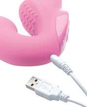 Load image into Gallery viewer, Strap U Vibrating Strapless Silicone Strap On W-remote Control - Pink