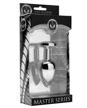 Load image into Gallery viewer, Master Series Lucent Jewl Accented Anal Plug - Ruby