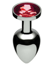 Load image into Gallery viewer, Master Series Lucent Jewl Accented Anal Plug - Ruby