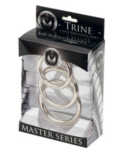 Load image into Gallery viewer, Master Series Trine Steel C-ring Collection