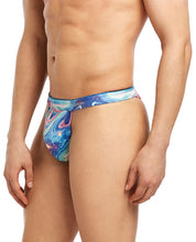 Load image into Gallery viewer, 2xist Y Back Thong Iridescent Swirl Md