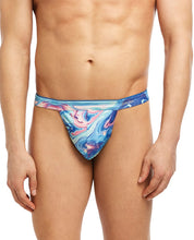 Load image into Gallery viewer, 2xist Y Back Thong Iridescent Swirl Sm
