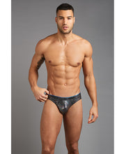 Load image into Gallery viewer, 2xist Y Back Thong Iridescent Snake Light Xl