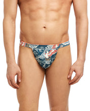 Load image into Gallery viewer, 2xist Y Back Thong Vintage Indigo Sm