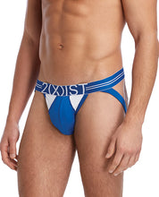 Load image into Gallery viewer, 2xist Sport Mesh Jock Strap Blue-white Xl