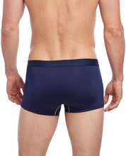 Load image into Gallery viewer, 2xist Military Stripe No Show Trunk Varsity Navy-yellow Md