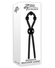 Load image into Gallery viewer, Zero Tolerance Ultimate Lasso Cock Ring - Black