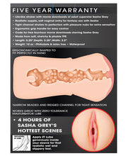 Load image into Gallery viewer, Zero Tolerance Sasha Grey Movie Download W-realistic Vagina Stroker
