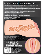 Load image into Gallery viewer, Zero Tolerance Alexis Texas Movie Download W-realistic Vagina Stroker