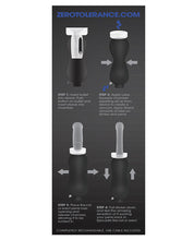 Load image into Gallery viewer, Zero Tolerance Perfect Stroke On The Go Rechargeable Vibrating Stroker - Black