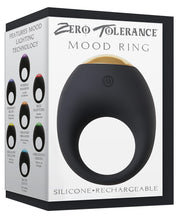 Load image into Gallery viewer, Zero Tolerance Mood Ring - Black
