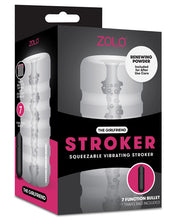 Load image into Gallery viewer, Zolo Girlfriend Squeezable Vibrating Stroker